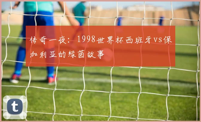 传奇一夜：1998世界杯西班牙vs保加利亚的绿茵故事